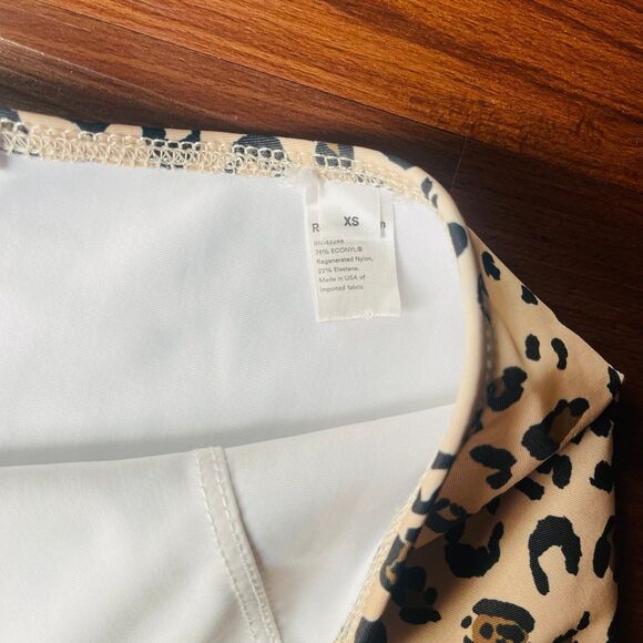 REFORMATION Malibu Leopard High-waisted Bikini Swimsuit Set XS / Small - Picture 7 of 9